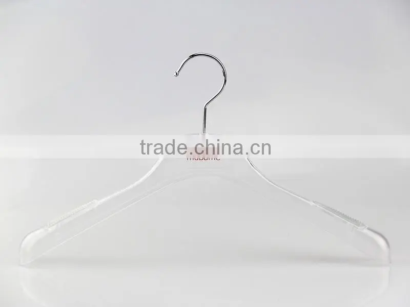 IMY-487 transparent women plastic shirt hangers rack