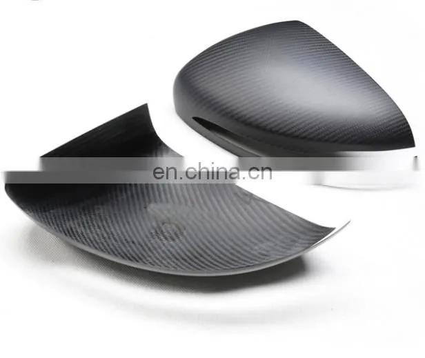 Matt black dry carbon fiber mirror cover for Mercedes GLC class W253 S class W222 C class W205 E class W213 W238
