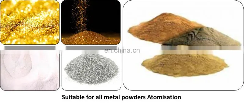 10-1000kg metal powder atomizing gas atomisation gas atomizer equipment