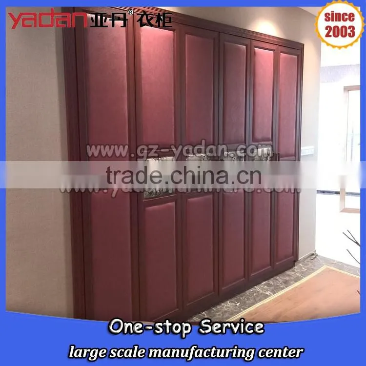 luxury custom made sliding door wall mounted clothes wardrobe