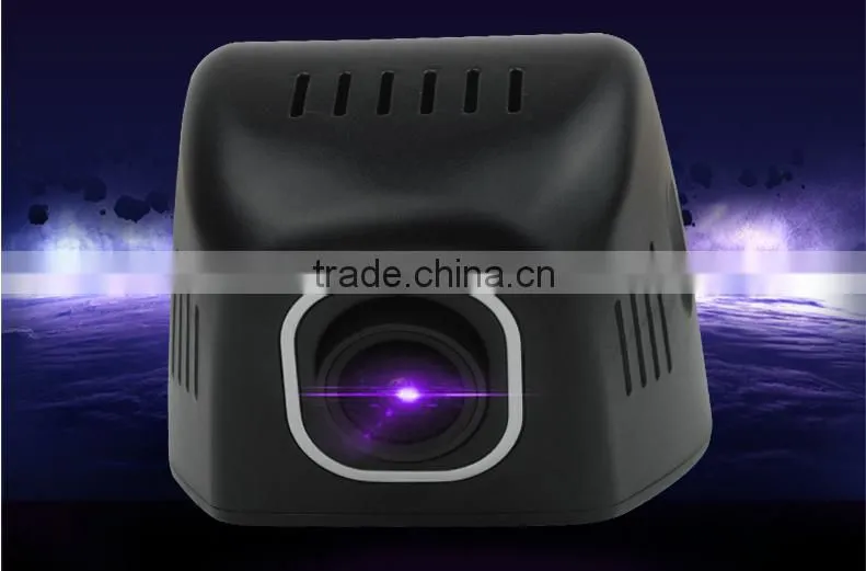 2016 popular one way driving video recorder universal Hidden WIFI NTK 96658 Chipset DVR car tachograph car camera kits