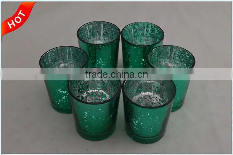 green yankee candles cup