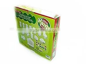Paper gift box with clear pvc window