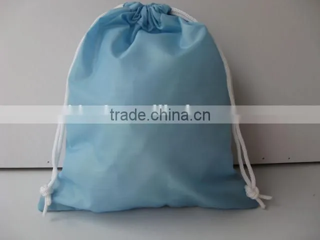 Fashion recycled cotton bag drawstring