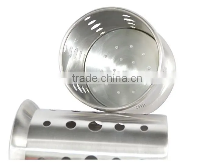 Stainless steel cutlery holder