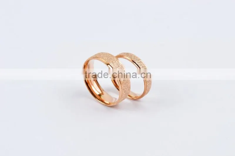 Hot Sale Fashion jewelry 2016 jewellery silver color couple stainless steel ring