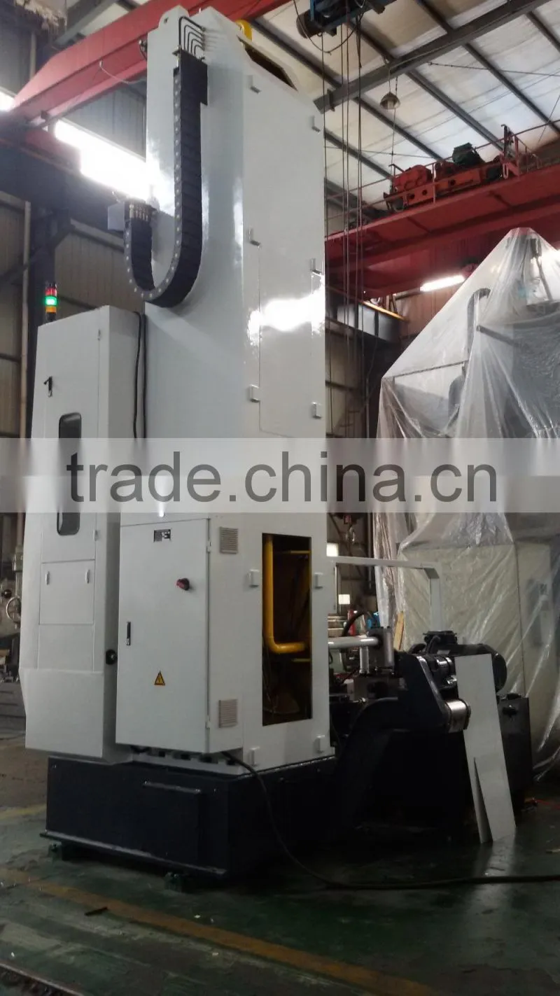Larger vertical internal broaching machine