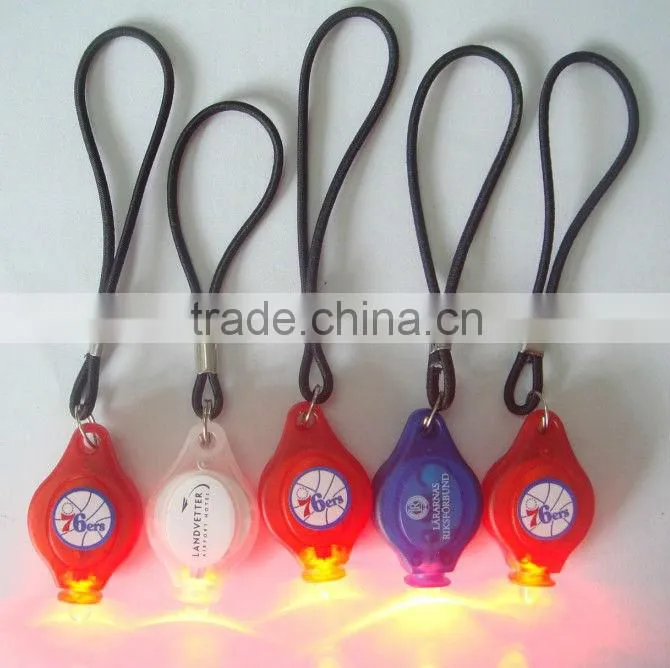 plastic battery led mini bicycle flashlight with high quality for promotion gifts