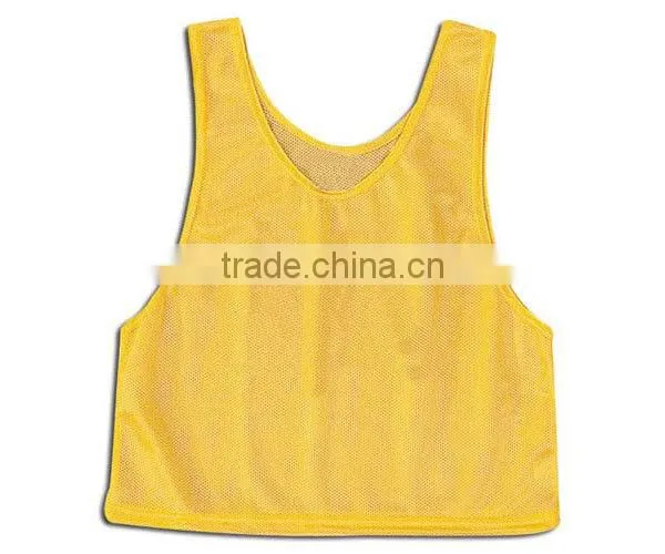 100% breathable soccer training vest