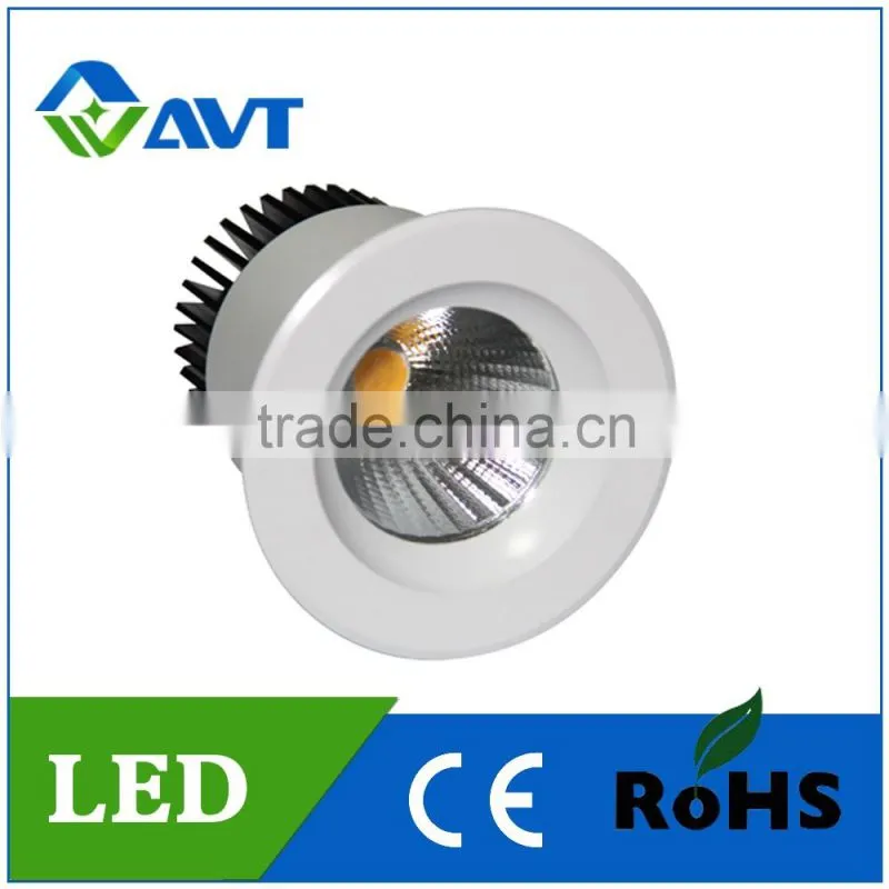 2 years warranty CE RoHS Cob adjustable angle Led Downlight 5w 7w 10w
