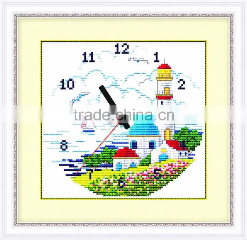 The beacon cross stitch clock kits