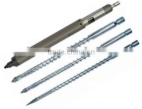 Screw and Barrel for Injection Machine