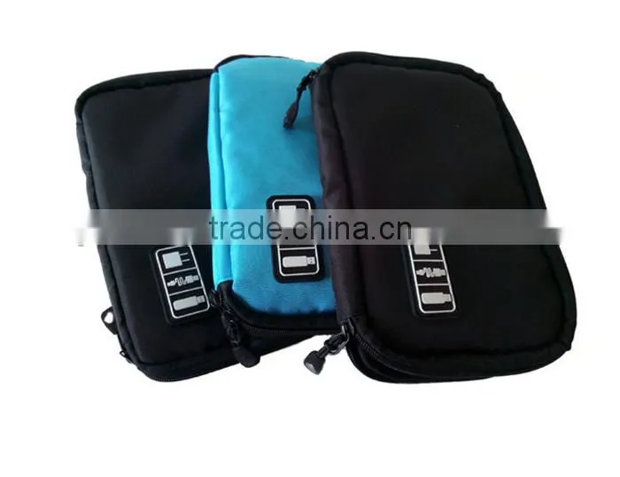Data cable practical earphone wire storage bag power line organizer electric bag digital accessories bags
