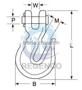 Australia Clevis Grab Hook