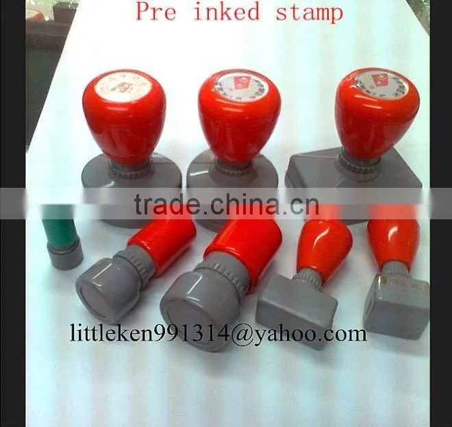 preinked stamp