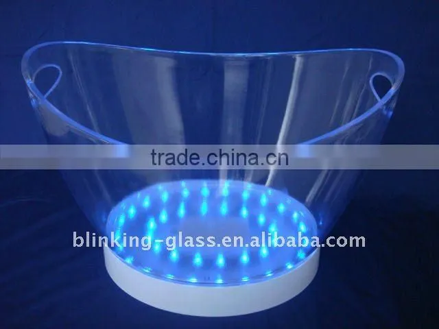 Plastic ice bucket