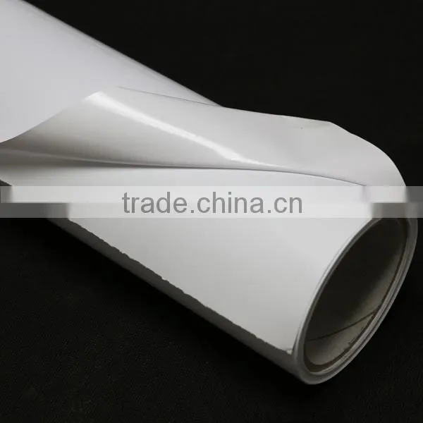 Gossy/Matte 100mic printable removable adhesive vinyl