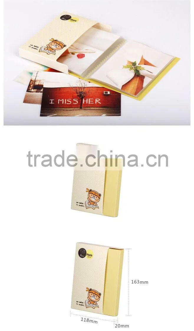 Customized PP cover gifts plastic photo album,photo album, album photo, gift photo album for Children