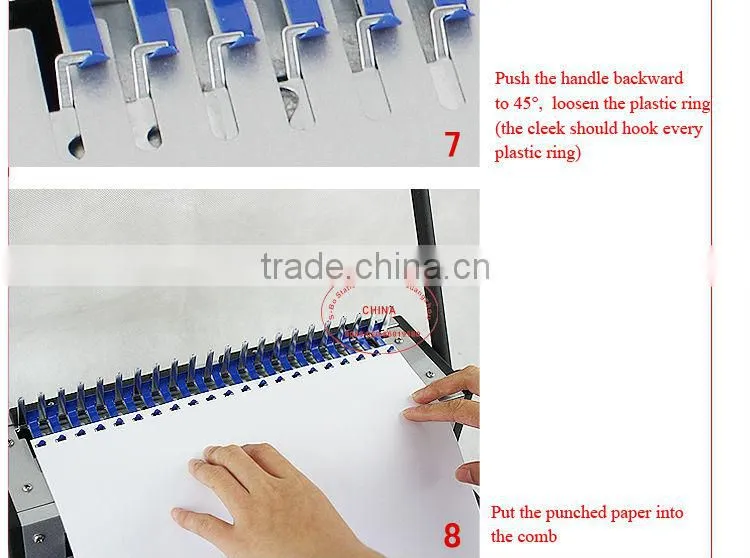 For office use comb binder