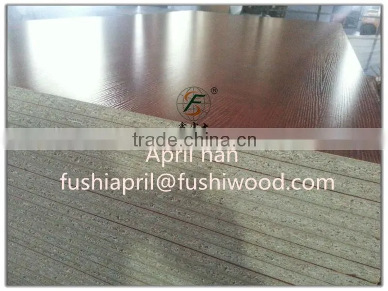 melamine particle board 18mm red beech