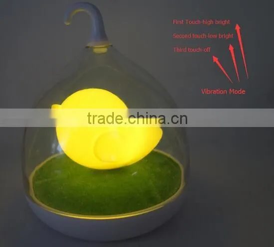 Rechargeable 4 SMD LED Bird Cage USB Night Light