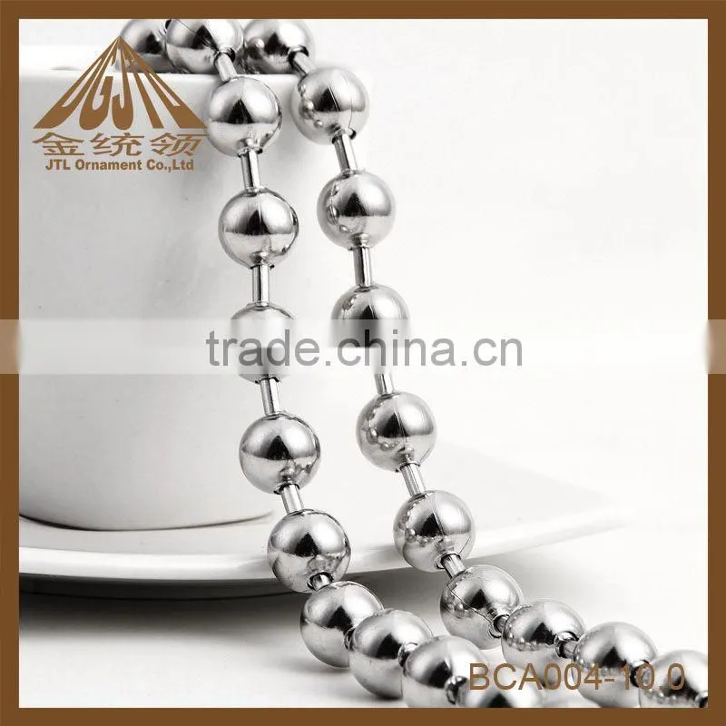 promotion metal ball chain necklaces