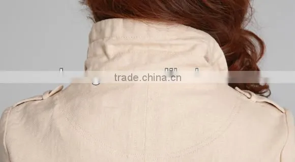 Ladies new fashion 3/4 sleeve bomber jacket