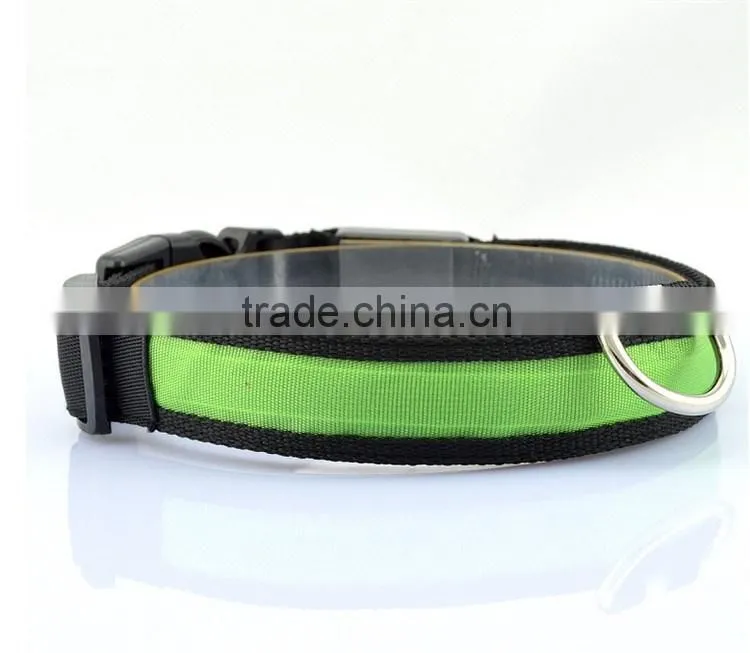 Pet Dog Collars and Leads LED Light Pet Mascotas Cachorro Collars Dogs Luminous Fluorescent Collars Harness