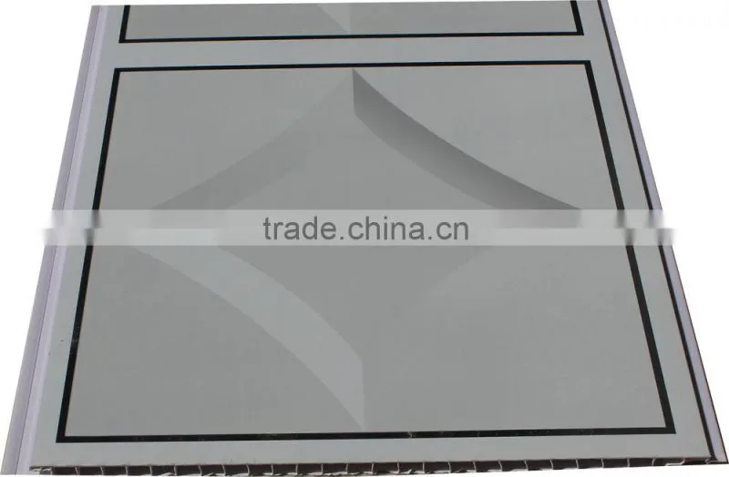Hot foil stamping pvc ceiling panel P23