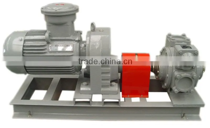 electric motor rotary vane pump for fuel oil delivery truck