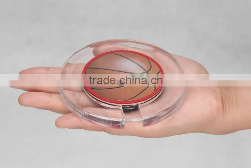 Hot sell basketball pattern smart wirless charger for multiple phones