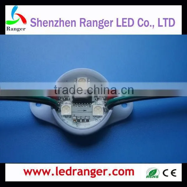 WS2801 3 LEDs Pixel Digital RGB LED Pixel Module for SMD LED disply 0.72W with Clear or Milky Cover