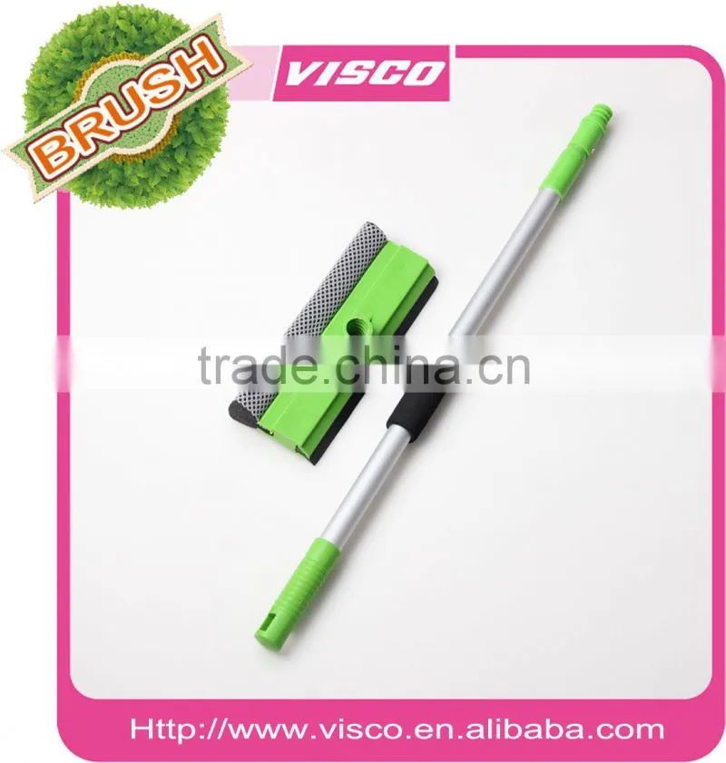 microfiber polishing cloth with locking telescoping handle