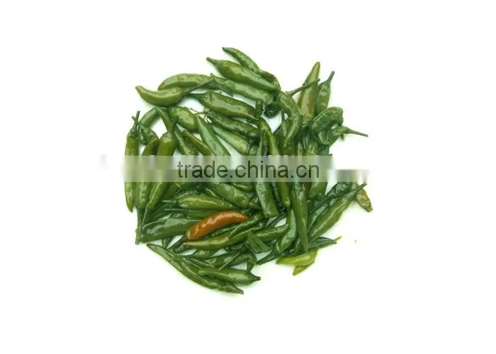 Pickled whole green chilli
