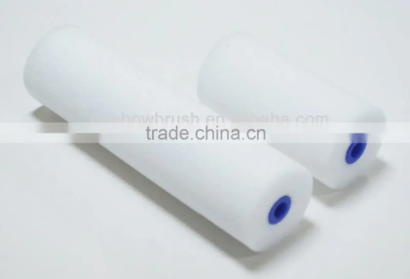 white polyester polyether moltopren foam roller brush