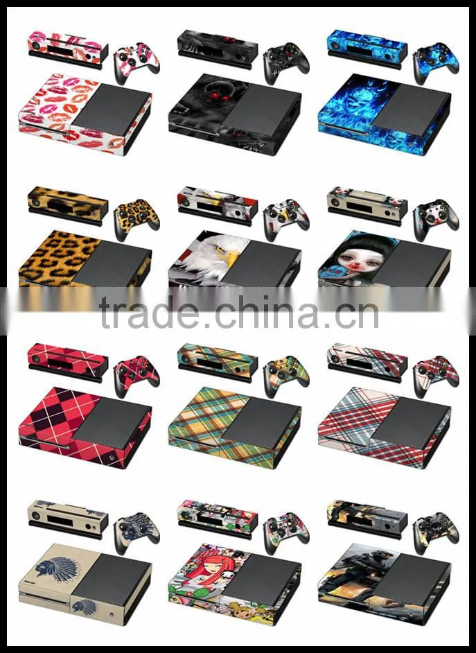 Cool Vinyl Decal Protective Skin Sticker for XBOX ONE Console and Controllers