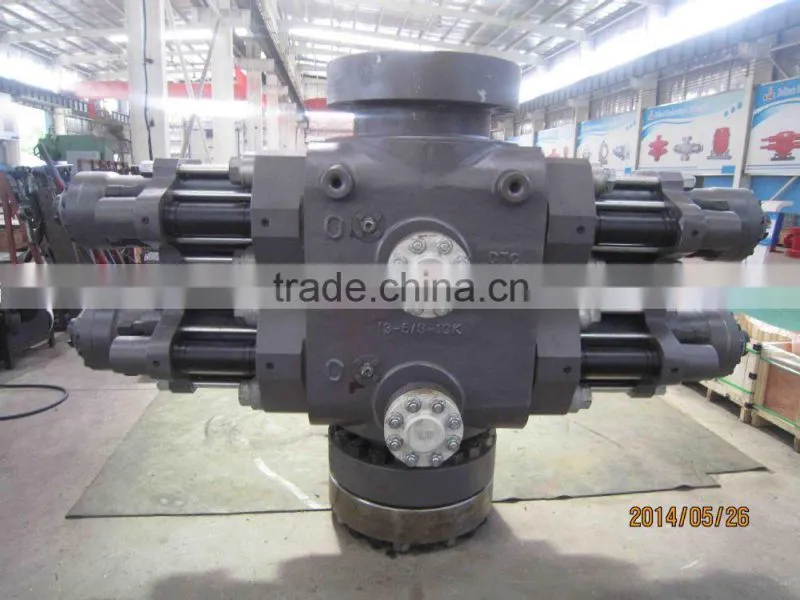 13 5/8" 1000psi shaffer style single ram BOP/blowout preventer (China manufacturer)