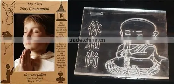 DW-6040 leather bags co2 laser engraving machine /non-metal laser engraving machine,with one year warranty