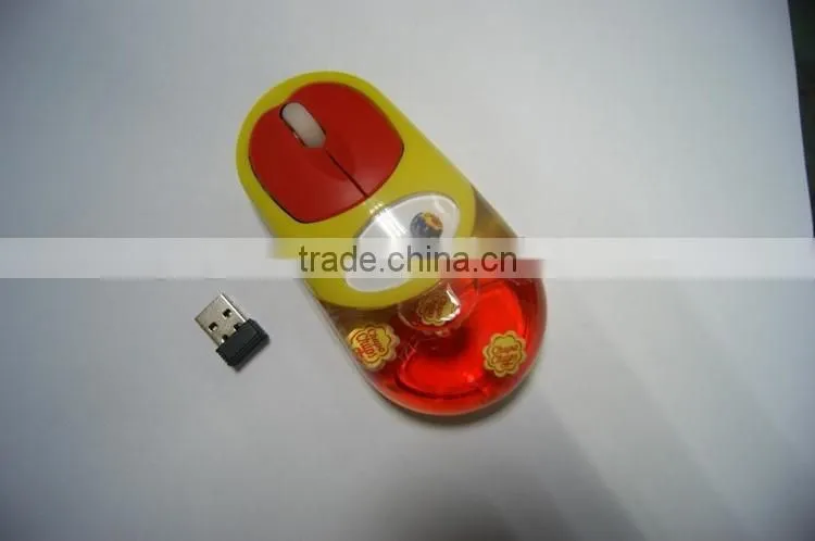 Computer Gift Liquid Rechargeable Mouse Wireless with Customized Floater