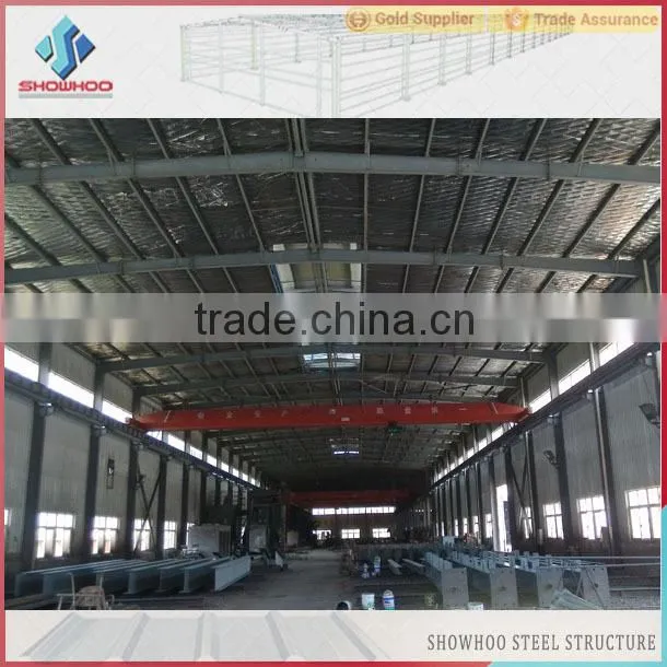 galvanized design steel structure frame workshop made in china