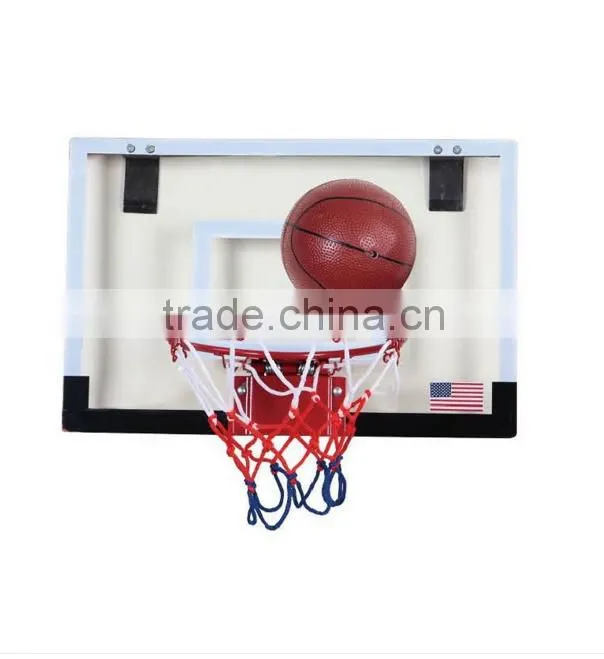 Cheap sport toys kids mini backboard basketball set with metal rim for sale