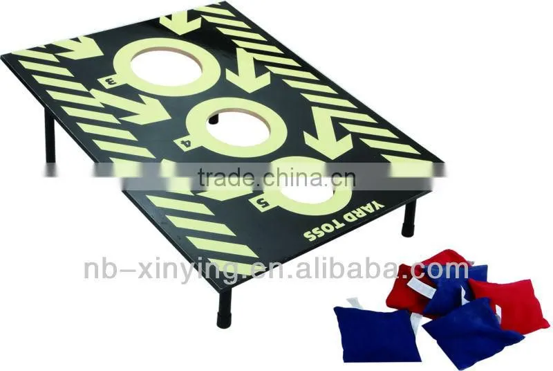 New design MDF Bean Bag Toss Game for kids with new design