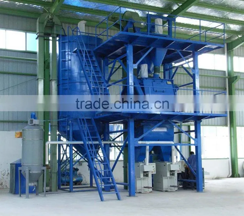 Dry mortar production machinery/masonry machine