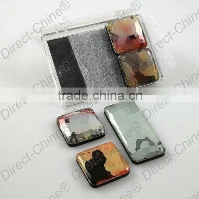 Color printing,4.5mm thickness,plastic case ,epoxy fridge magnet; Safty/economical/educational, popular product