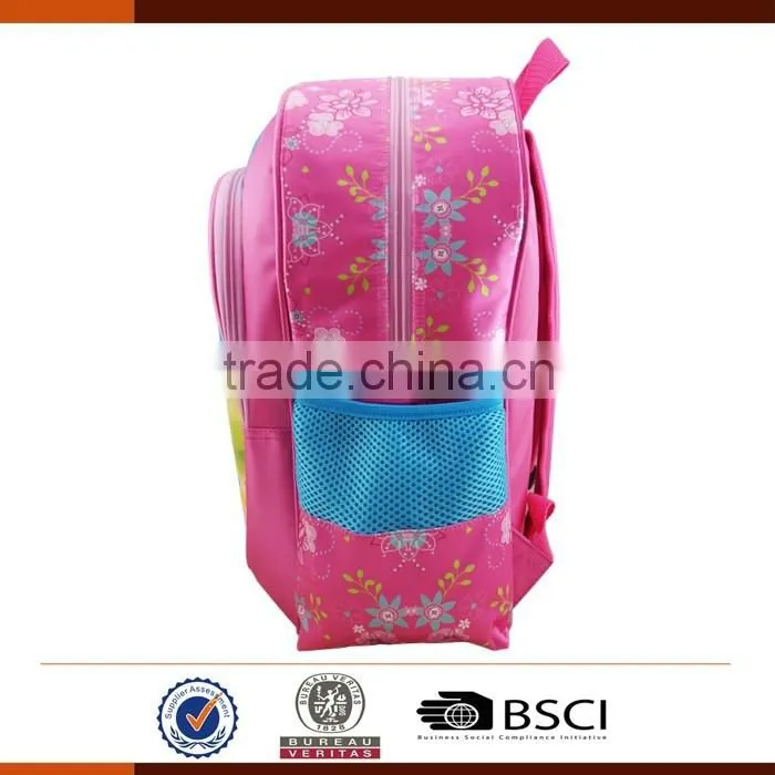 Beautiful Primary School Kids Backpack Bags for Girls