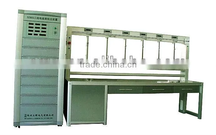 12 Meter Positions Three Phase Energy Meter Test Bench