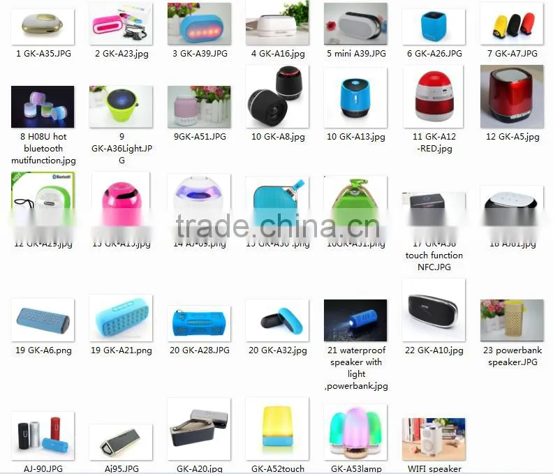 Factory Wholesales Portable High-end Waterproof Bluetooth Speaker With Outdoor String