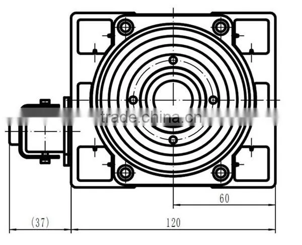 Toauto 4.5kw electric spindle motor GDZ120x103-4.5 price cheap
