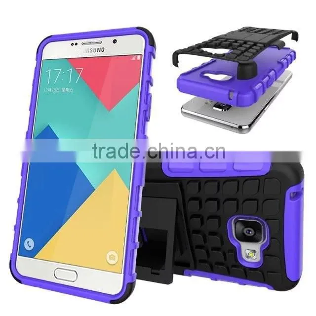 Mobile Phone Back Cover Smart Hybrid Rugged Heavy Duty Armor Kickstand Case For Sumsung A310