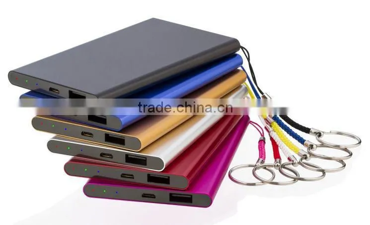 Ultra Slim Power Bank 4500mah usb powerbank